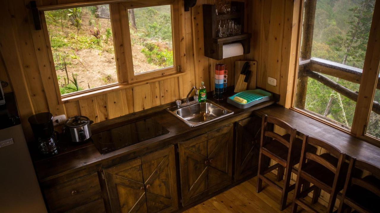 Estrella Finca Las Huellas: Cabana Acogedora En La Montanaヴィラ エクステリア 写真